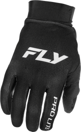 Guantes Fly Pro Lite Negro/Blanco Niño Talla YL